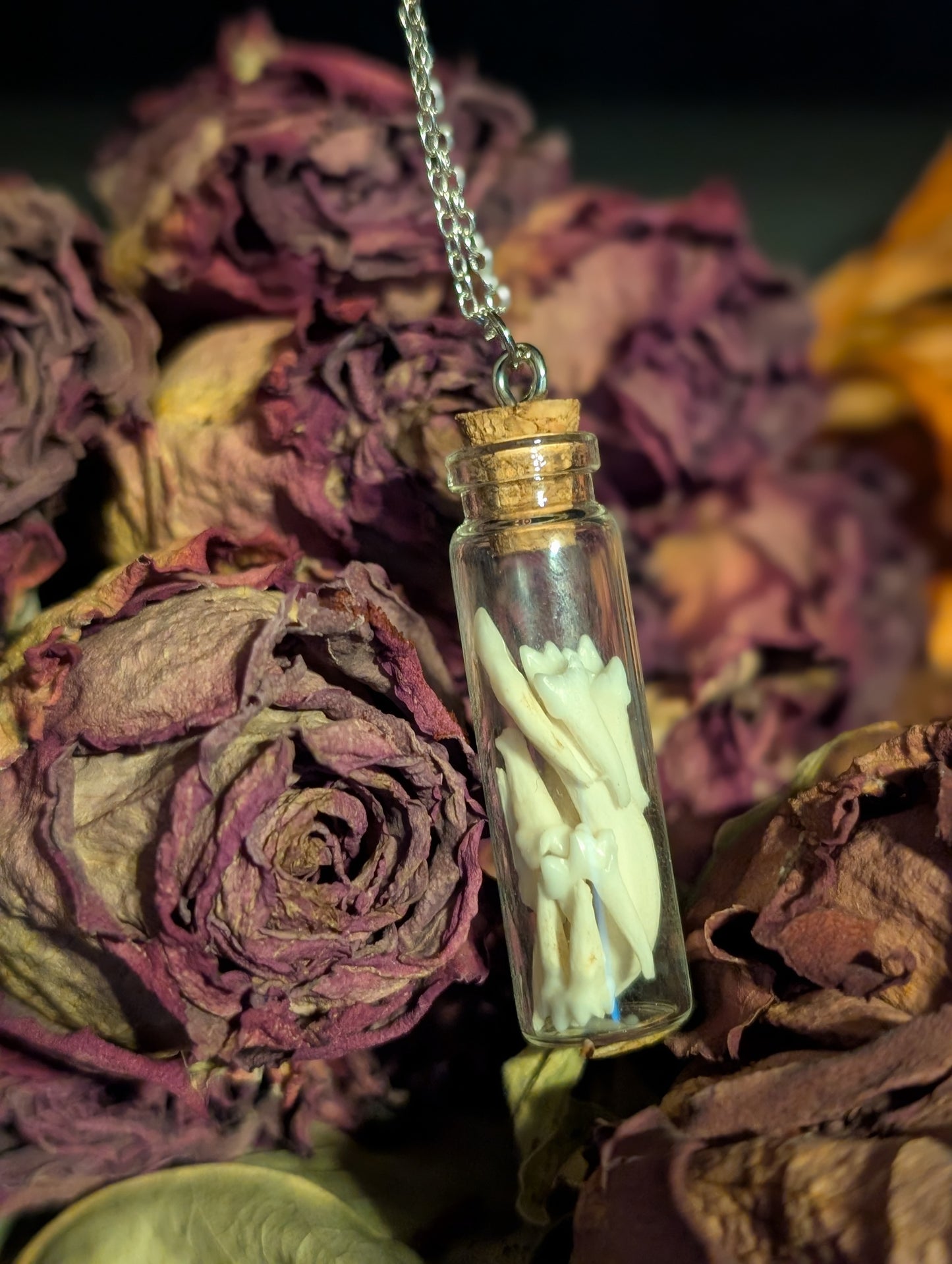 TOOTH VIAL NECKLACE