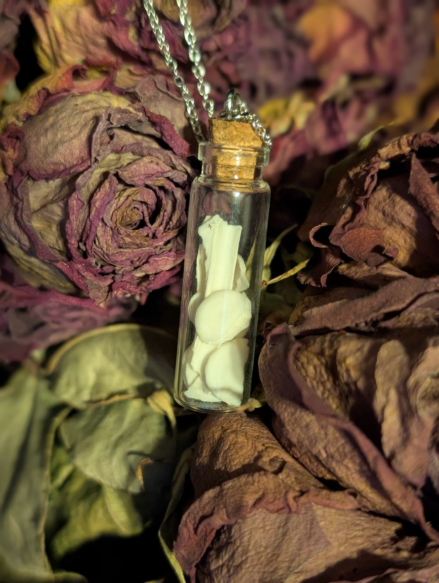 BONE VIAL NECKLACE