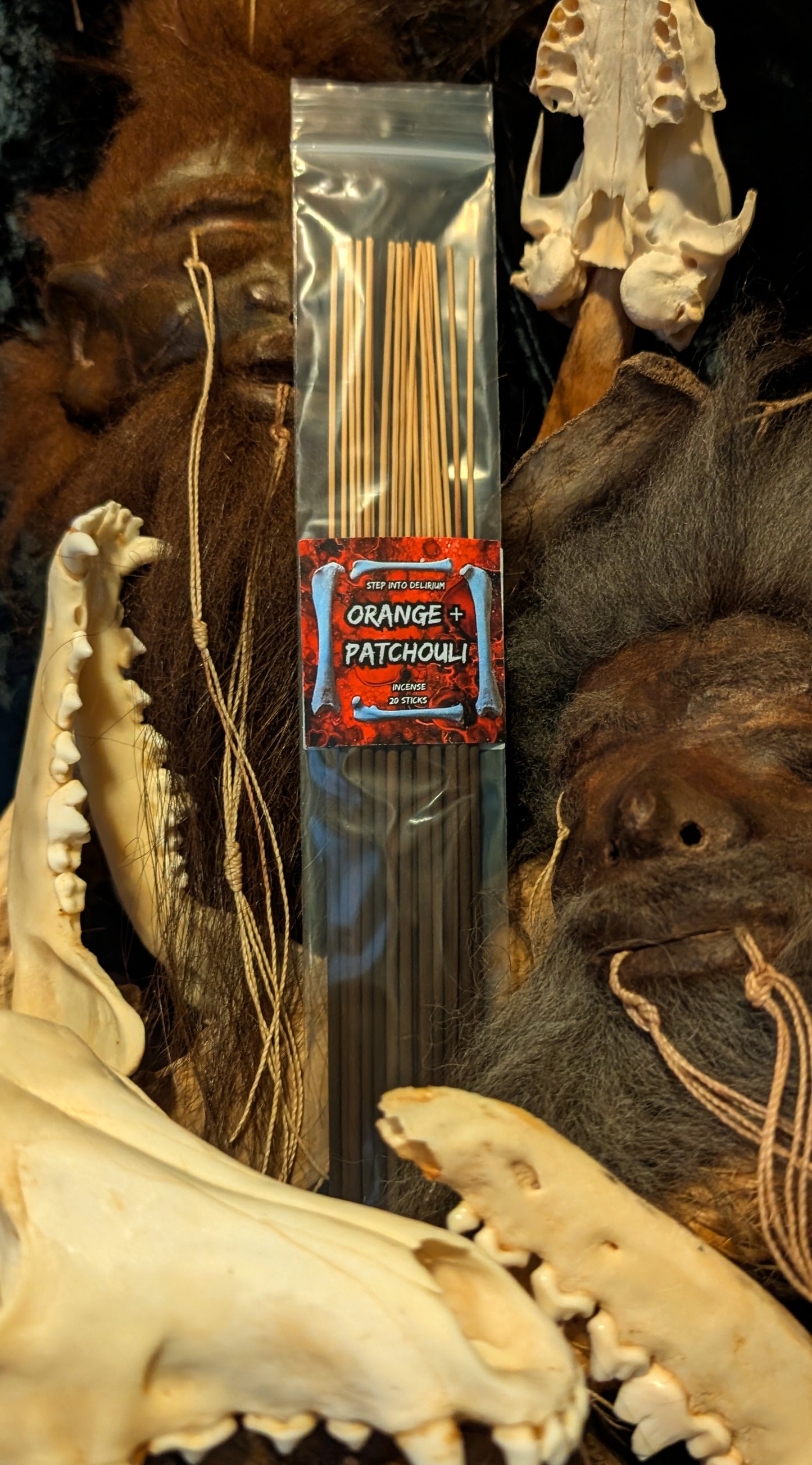 ORANGE + PATCHOULI INCENSE