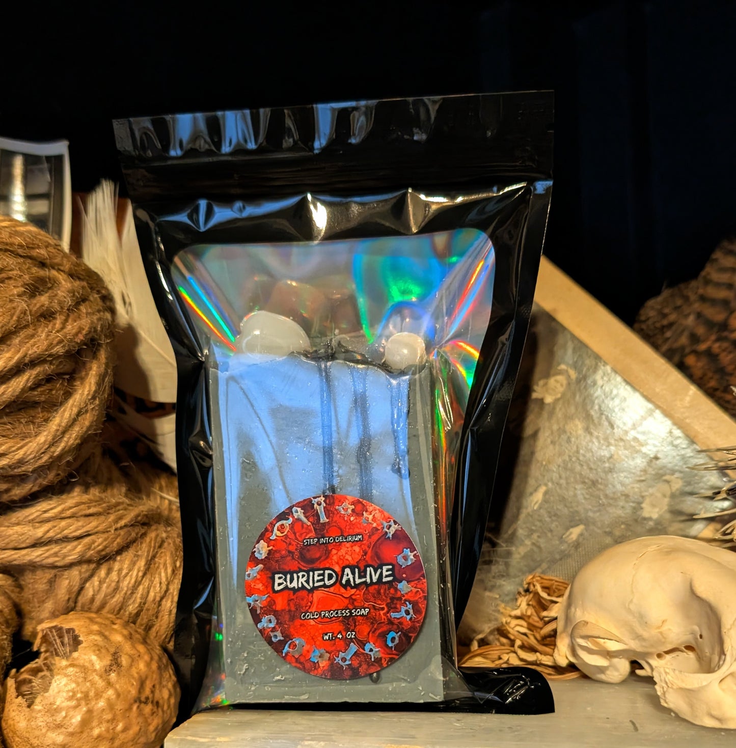 Limited Addition- BURIED ALIVE Cold process soap