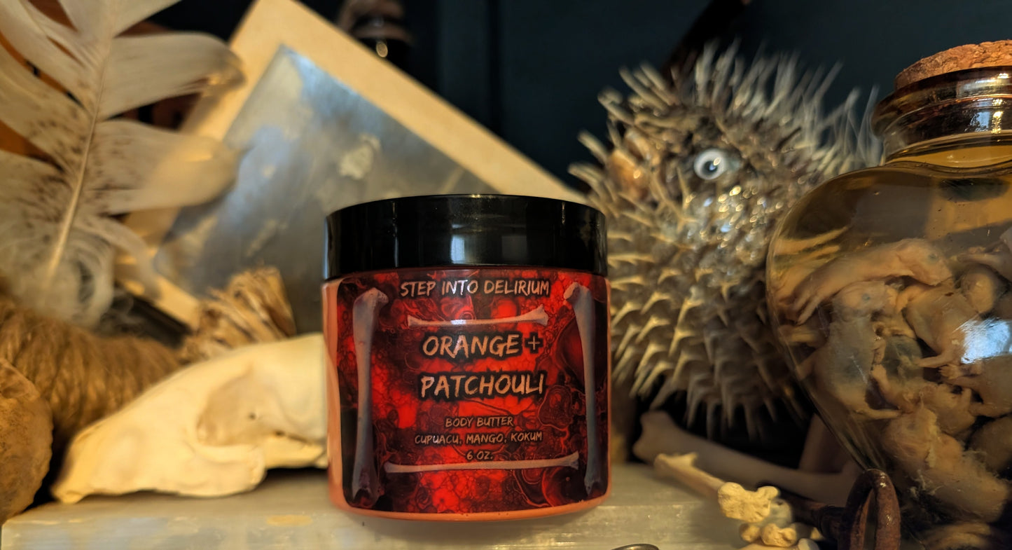 ORANGE + PATCHOULI  Body Butter