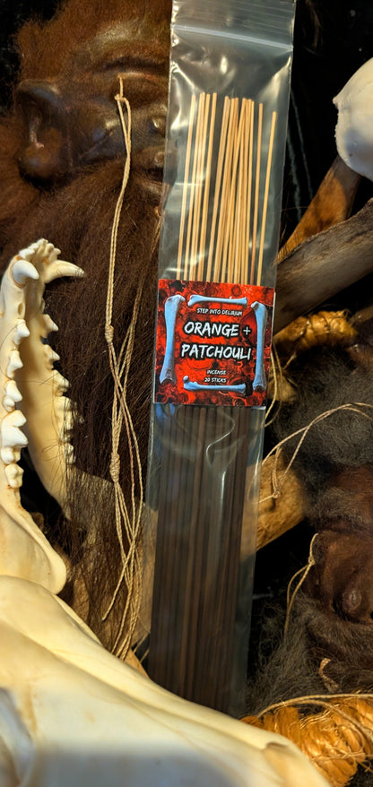 ORANGE + PATCHOULI INCENSE
