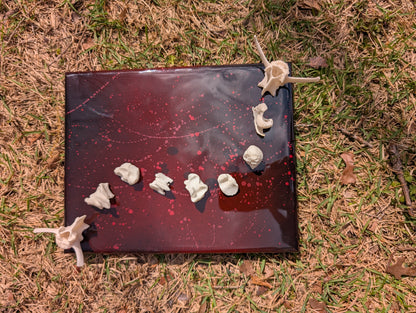 Centipede bone canvas