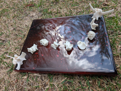 Centipede bone canvas