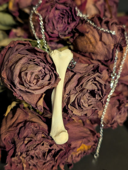 Fawn bone earrings